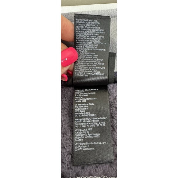 North Face Denali Fleece Jacket XL Slate Light Gray Outdoor Gorpcore Minimal - Picture 6 of 13